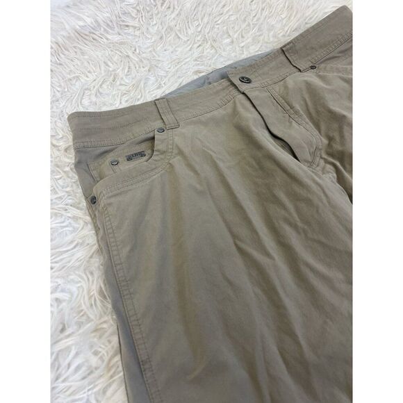 KUHL Radikl Hiking Pants Straight Leg 38x30 Mens Brown Stretch Outdoors Trail - Picture 10 of 11